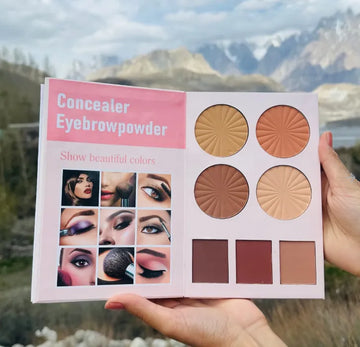 Mocallue 4 in 1 Makeup Book Pallete