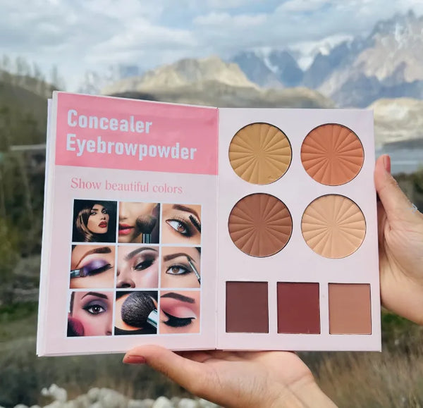 Mocallue 4 in 1 Makeup Book Pallete