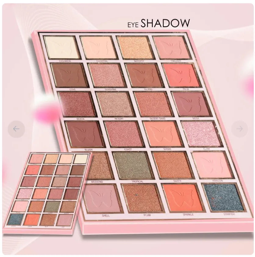 Mocallure 5-in-1 Makeup Book Palette with FREE Brush Set