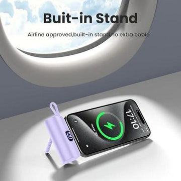Portable LED Power Bank 5000mAh Dual Charge
