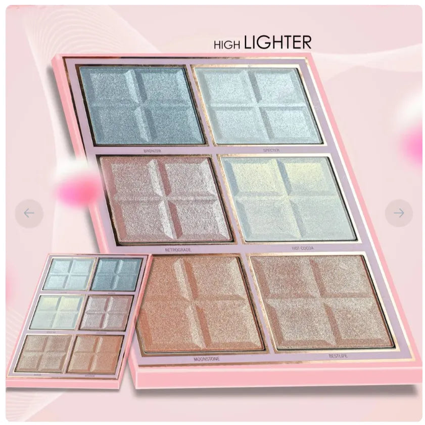 Mocallure 5-in-1 Makeup Book Palette with FREE Brush Set