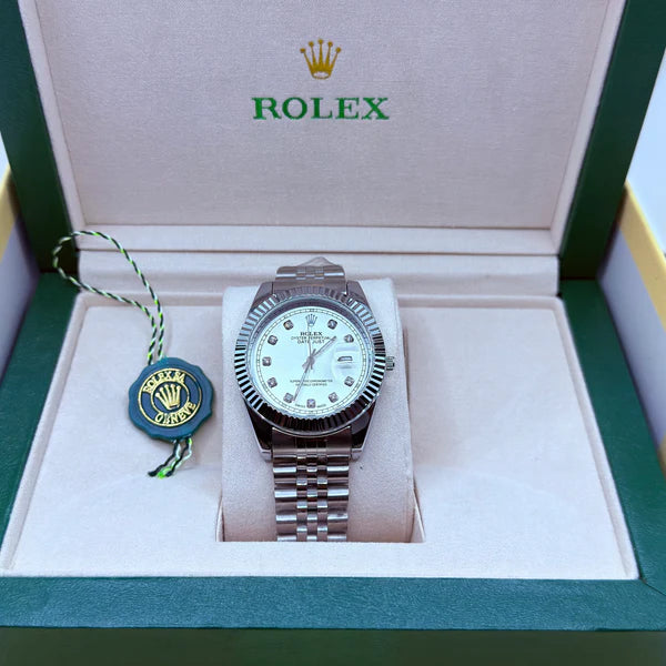 Rolex strap black with black rotaiting dial