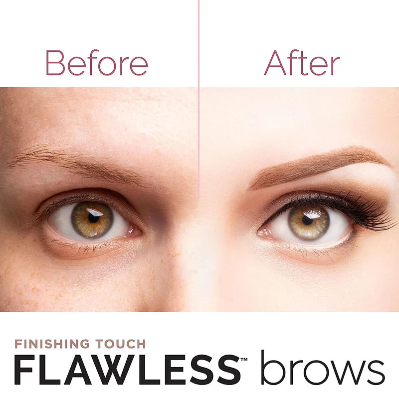 Eyebrow Trimmer White Color Flawless Rechargeble